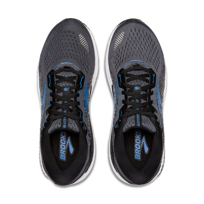 Buty do biegania męskie Addiction Gts 15 na asfalt czarne - Brooks-Running