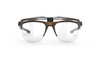 Okulary Rudy Project INKAS FLIP UP XL HALF RIM SHAPE B DEMI TURTLE GLOSS - SMOKE BLACK