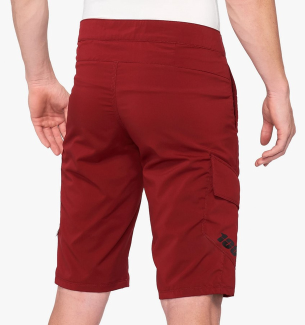 Szorty męskie 100% RIDECAMP Shorts brick