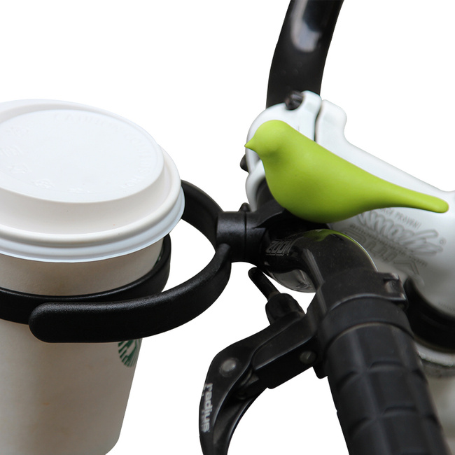 Uchwyt rowerowy na kubek Bird Bike zielony QLX20010-GN