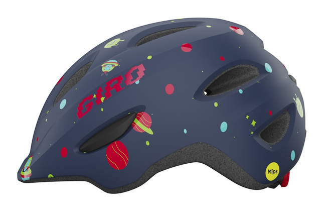 Kask dziecięcy GIRO SCAMP INTEGRATED MIPS matte midnight space