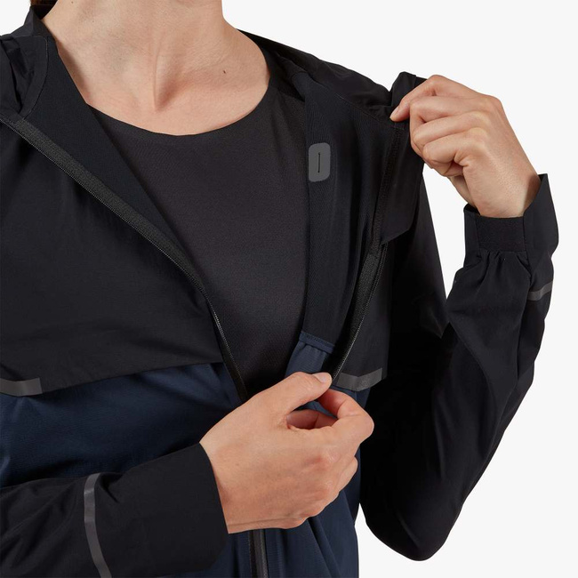 Kurtka Damska On Running Weather-jacket Black/navy