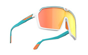 Okulary Rudy Project SPINSHIELD WHITE/WATER MATTE - Multilaser Orange