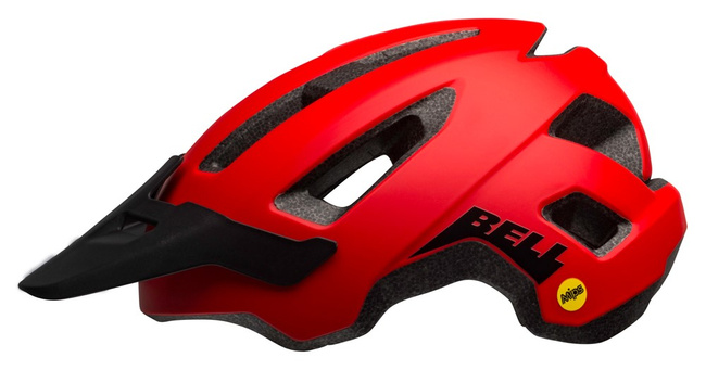 Kask mtb BELL NOMAD INTEGRATED MIPS matte red black roz. Uniwersalny (53-60 cm)