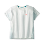 Sprint Free Short Sleeve 2.0 Damska Koszulka Do Biegania Z Krótkimi Rękawkami Biała - Brooks-Running