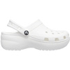 Chodaki damskie Crocs Classic Platform białe 206750 100