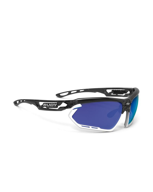 Okulary Rudy Project FOTONYK CRYSTAL GRAPHITE / BAMPERS WHITE - MULTILASER BLUE