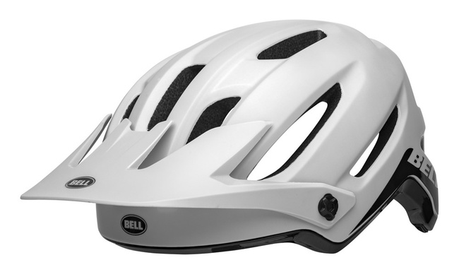 Kask mtb BELL 4FORTY matte gloss white black