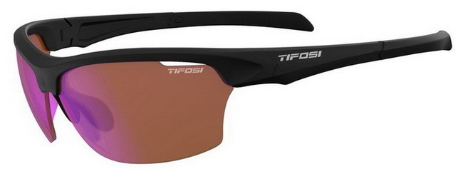 Okulary TIFOSI INTENSE matte black (1 szkło 41,4% AC Red)