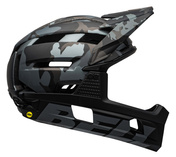 Kask full face BELL SUPER AIR R MIPS SPHERICAL matte gloss black camo