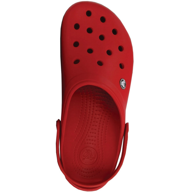 Chodaki Crocs Crocband Clog czerwono-szare 11016 6EN