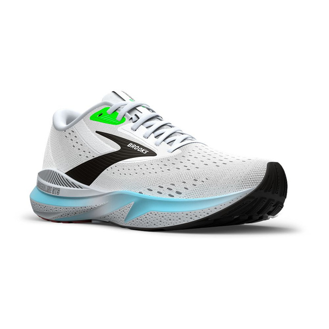 Buty do biegania męskie Adrenaline Gts 24 na asfalt jasnoszare - Brooks-Running