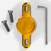 Muc-off Uchwyt Do Urządzenia Śledzącego Airtag Secure Tag Holder - Gold V2