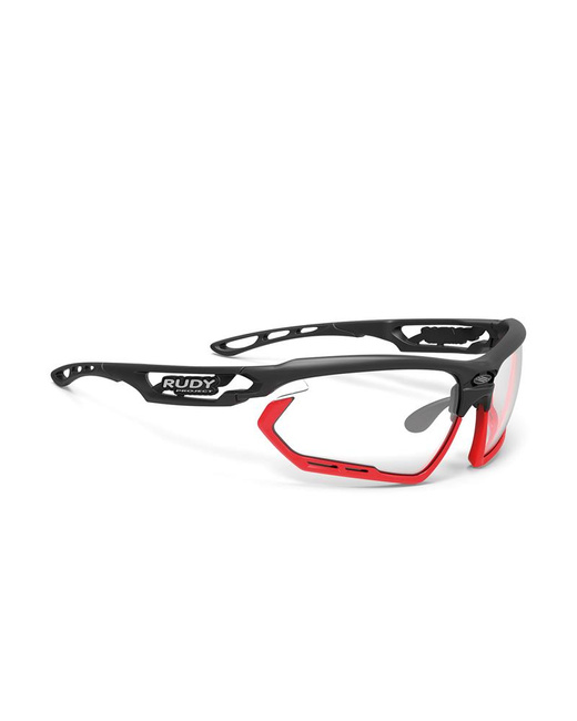 Okulary Rudy Project FOTONYK BLACK MATTE / BUMPERS RED FLUO - IMPACTX™ 2 BLACK