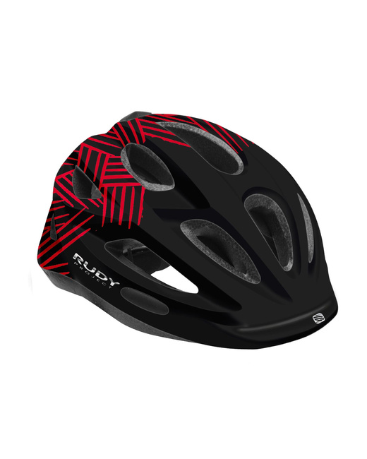 Kask Rudy Project Rocky Black - Red Shiny [R: S 48-54]