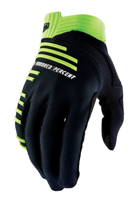 Rękawiczki 100% R-CORE Gloves Black Lime