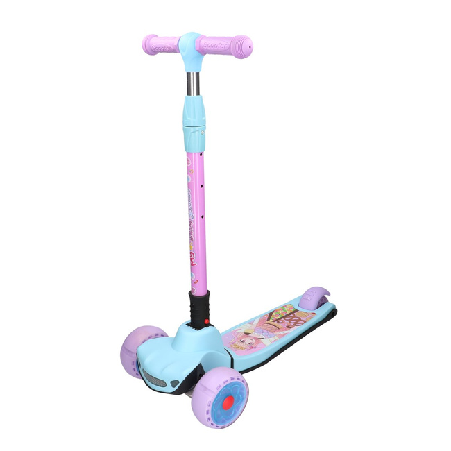 Extralink Kids Scooter Dumbo Cruiser Różowy, Hulajnoga Dla Dzieci