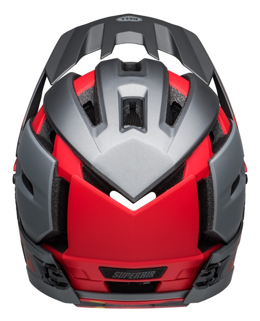 Kask full face BELL SUPER AIR R MIPS SPHERICAL matte gray red