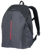 Plecak B-SAFE BACKPACK NORDLICHT 18L, mocowanie na haki Hook-On System, grafitowa czerń + Oświetlenie - BASIL