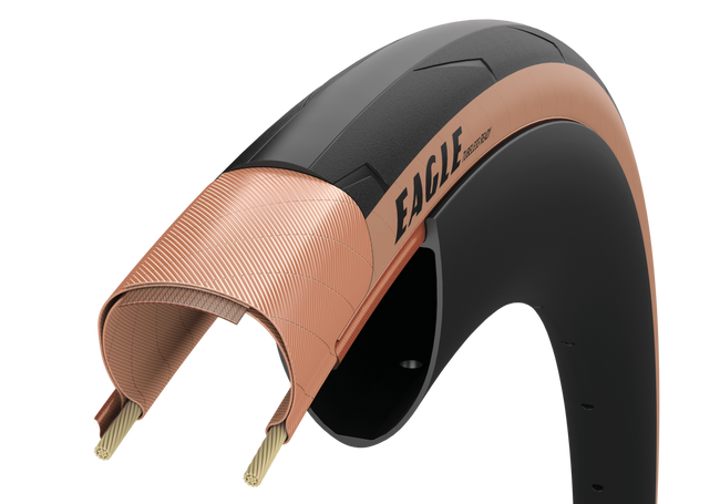 Opona Goodyear - Eagle Tubeless Ready 700x32/32-622 k. Blk/Tan