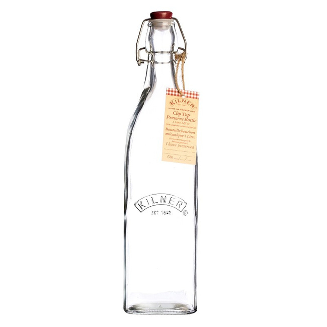 Butelka 1 l. Clip Top Bottles   - KILNER