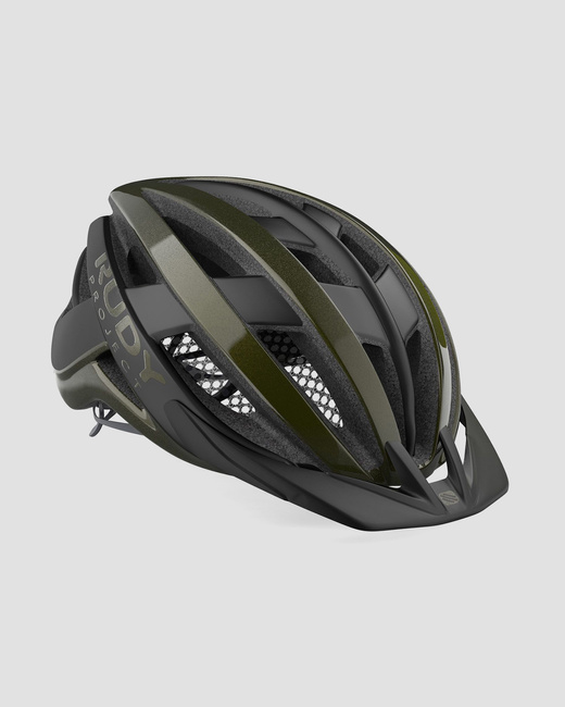 Kask Rudy Project Venger Cross Metal Green Shiny/Black M