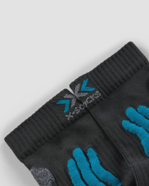Skarpety Damskie X-Socks Trek Outdoor Low Cut Anthracite/Turquoise