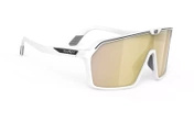 Okulary Rudy Project Spinshield White Matte - Multilaser Gold