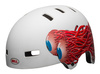 Kask bmx BELL LOCAL matte white eyes