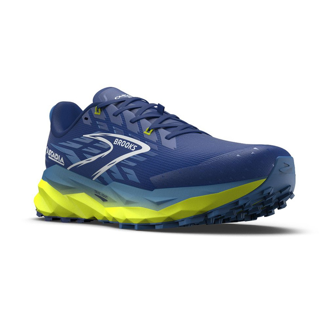 Buty do biegania męskie Cascadia 19 w terenie niebieskie - Brooks-Running
