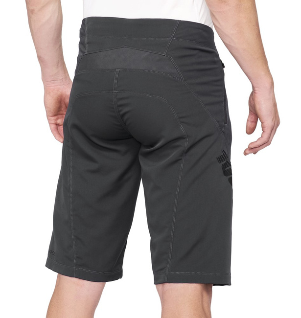 Szorty męskie 100% AIRMATIC Shorts charcoal