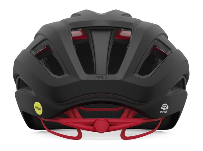 Kask szosowy GIRO ARIES SPHERICAL MIPS matte carbon red