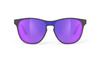 Okulary Rudy Project SOUNDSHIELD BLACK MATTE - MULTILASER VIOLET