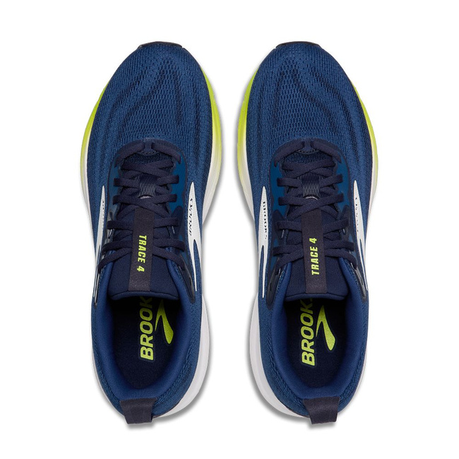 Buty do biegania męskie Trace 4 na asfalt granatowe - Brooks-Running