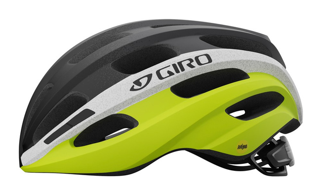 Kask szosowy GIRO ISODE matte black fade highlight yellow roz. Uniwersalny (54-61 cm)