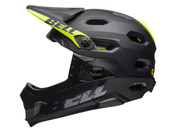 Kask full face BELL SUPER DH MIPS SPHERICAL matte gloss black