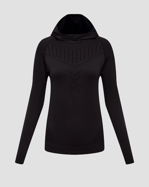 Bluza X-Bionic X-ENTIAL HOODY LS BLACK