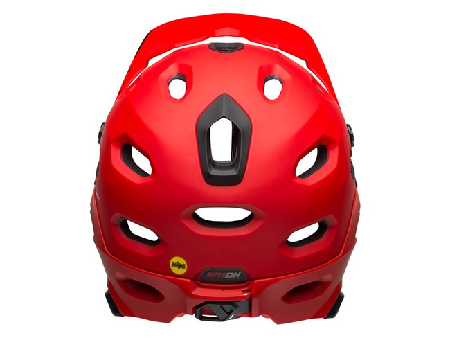 Kask full face BELL SUPER DH MIPS SPHERICAL matte gloss crimson black roz. S (52–56 cm)