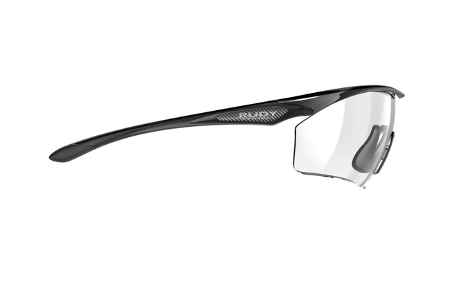 Okulary Rudy Project Intron Guard Z87+/En166 Black Gloss - Transparent