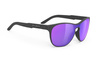 Okulary Rudy Project SOUNDSHIELD BLACK MATTE - MULTILASER VIOLET