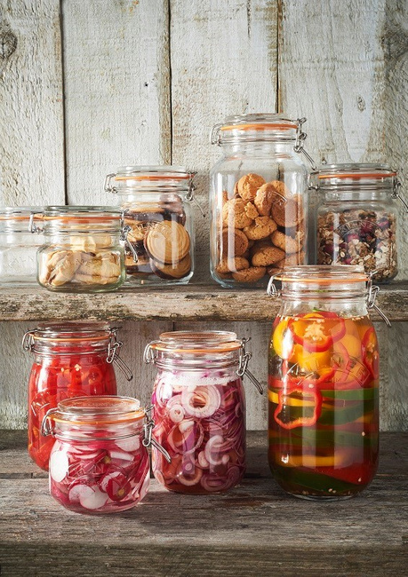 Słoik 0,5 l. Square Clip Top Jar   - KILNER