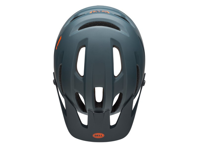 Kask mtb BELL 4FORTY INTEGRATED MIPS cliffhanger matte gloss slate orange