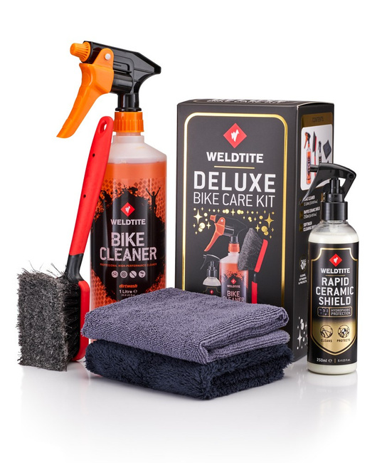 Zestaw do mycia, pielęgnacji i ochrony WELDTITE Deluxe Bike Care Kit