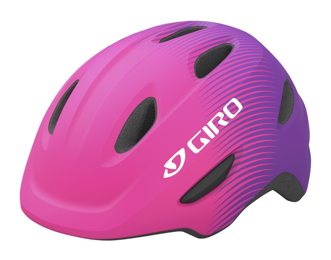 Kask dziecięcy GIRO SCAMP INTEGRATED MIPS matte pink purple fade