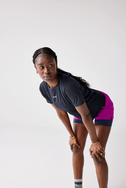 Spodenki do biegania damskie High point 3" 2-in-1 short 2.0 różowe