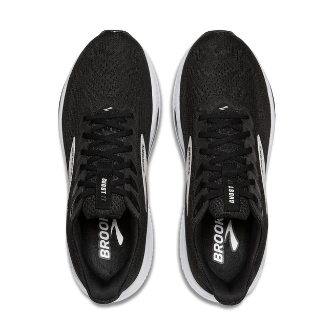 Buty do biegania męskie Ghost 17 na asfalt czarne - Brooks-Running