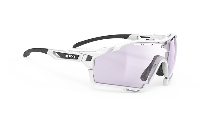 Okulary Rudy Project CUTLINE WHITE GLOSS - IMPACTX™ PHOTOCHROMIC 2 LASER PURPLE