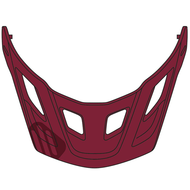 Daszek Rudy Project VISOR PROTERA + VISOR MERLOT MATTE