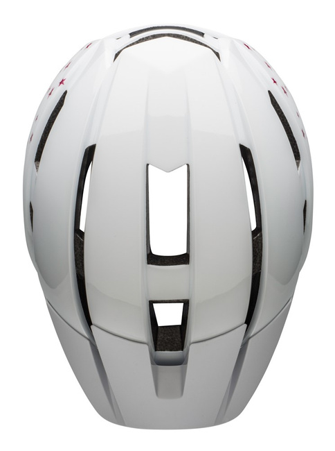 Kask juniorski BELL SIDETRACK II INTEGRATED MIPS white stars roz. Uniwersalny (50–57 cm)