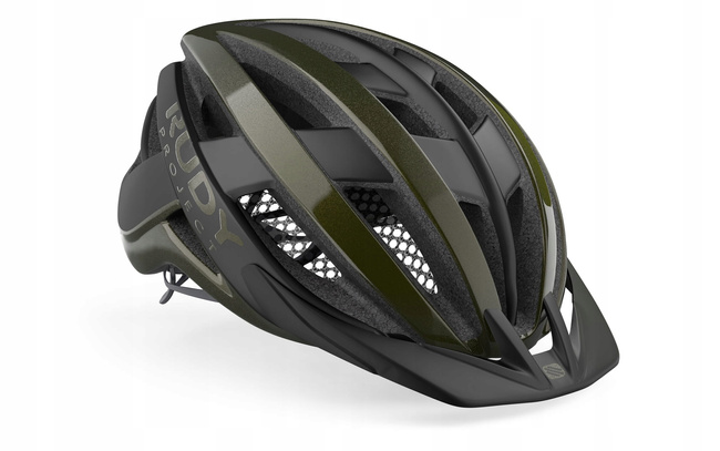 Kask Rudy Project Venger Cross Metal Green Shiny/Black